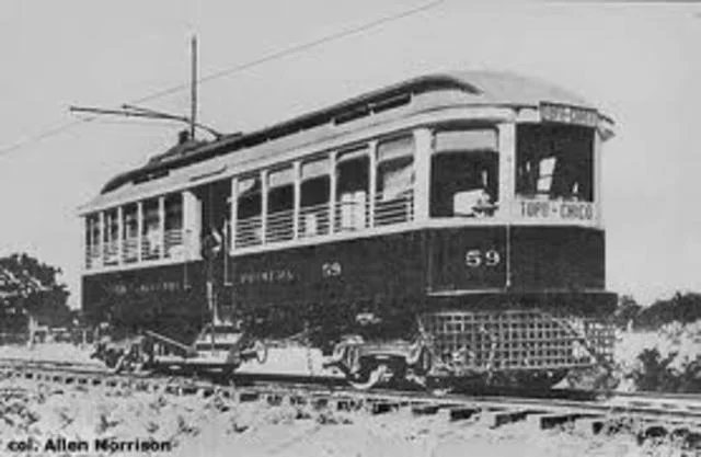 First electric railway