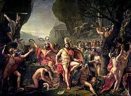 La bataille des Thermopyles