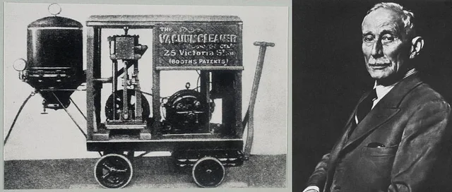 Первый электрический пылесос