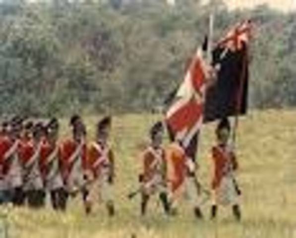 British Troops Arrive.