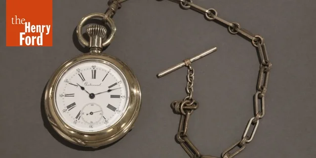 Ford received the infamous pocket watch from his father