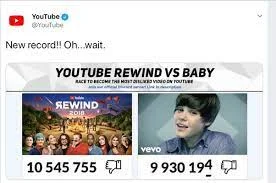 YouTube stopped doing rewind