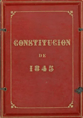 CONSTITUCIÓN DE 1845
