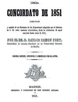 CONCORDATO  DE 1851