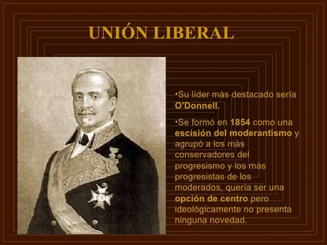 CREACIÓN DE LA UNIÓN LIBERAL