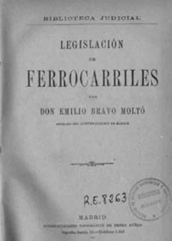 LEY GENERAL DE FERROCARRILES