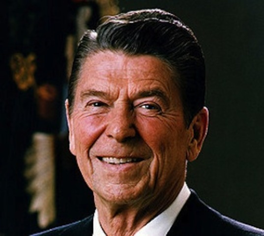 Reagan Visits Berlin