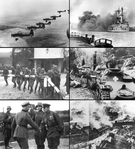 Hitler invades Poland
