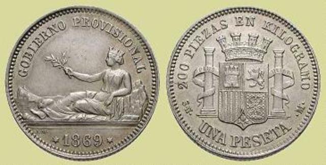 Nace la peseta como unidad monetaria