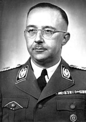 SS-Reichsführer Himmler gives speech at Posen