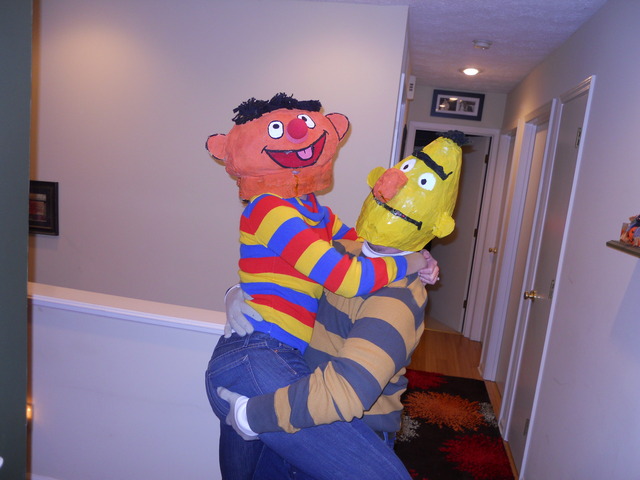 Halloween as Bert and Ernie