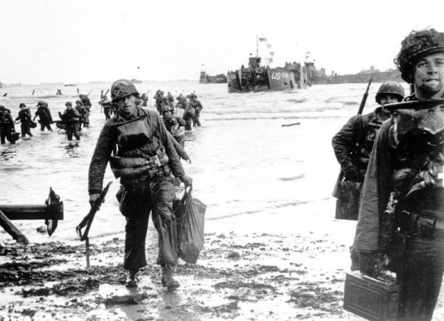 D-Day landings on the northern coast of France.