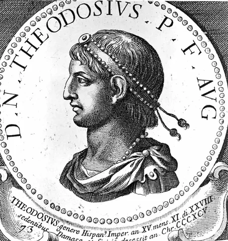 Christianity is decreed the official religion of the Roman Empire