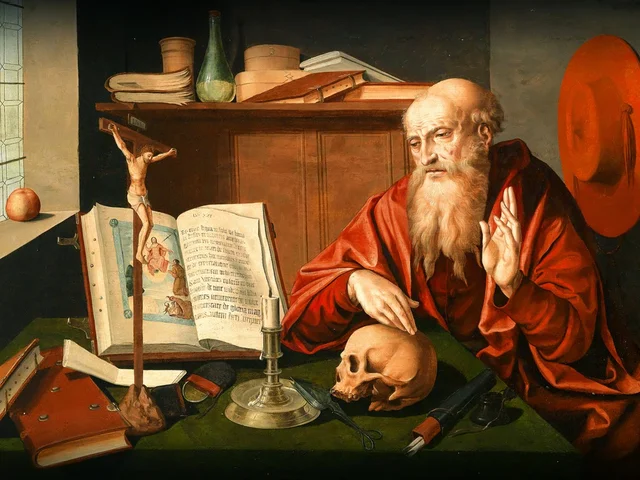 Jerome begins translating the Bible into Latin