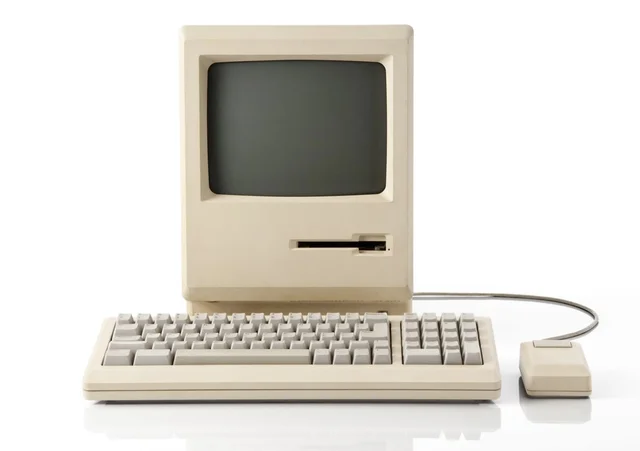 First Macintosh computer