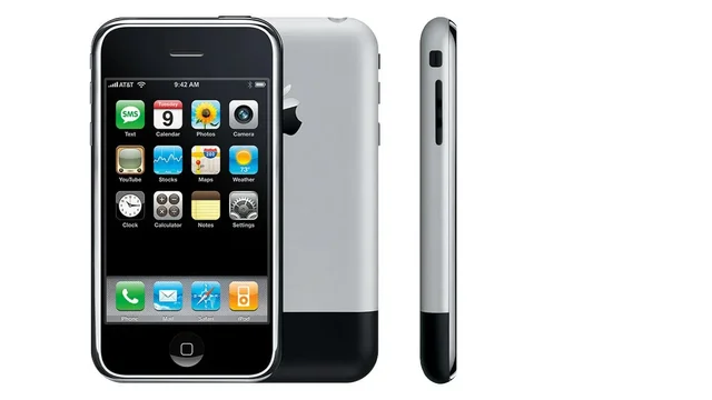 First iPhone invented