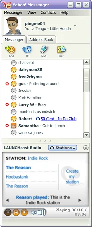 1998 Yahoo Messenger