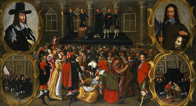 Charles I Executed
