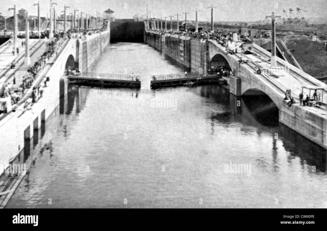1913-Finalización del Canal de Panama