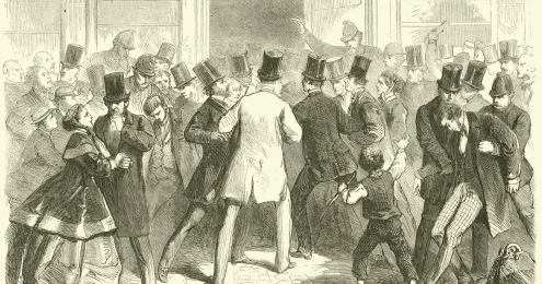 La crisis financiera internacional de 1866