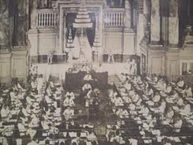 First Meeting Of The National Assembly
