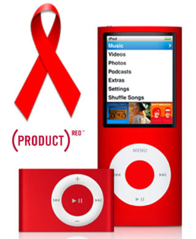 Launch of new iPod nano (PRODUCT) RED Special Edition