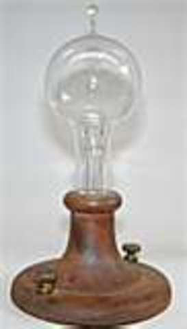 First Incandescent Light Bulb