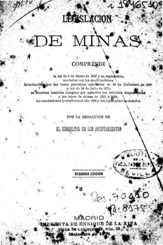 Ley de Minas