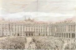 Alfonso XII Entra en Madrid.