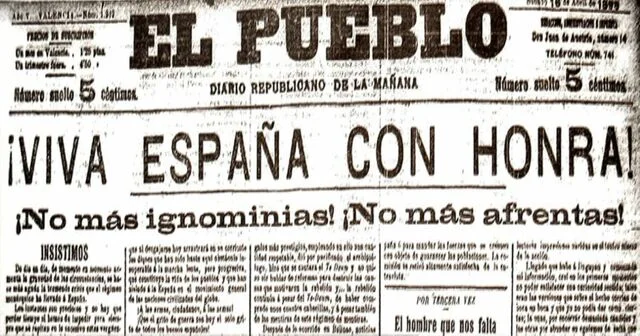Comienza la Guerra hispano-norteamericana.