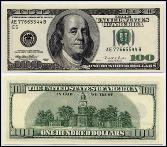 $100