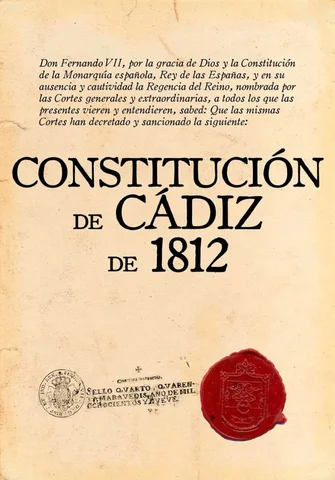CONSTITUCIÓN DE CÁDIZ