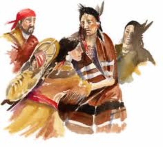 Sacagawea Finds Her Brother