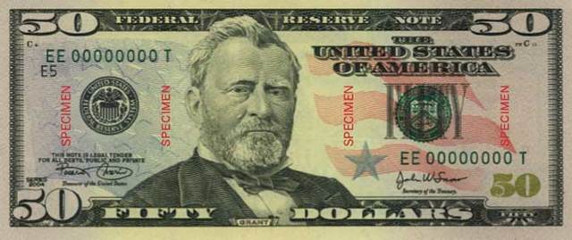 New $50 Bill
