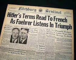 France Surrenders to German Forces