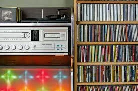 vinyl records 8-track tapes