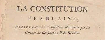 Establishment of New French Constitution