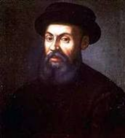 Ferdinand Magellan leads a Spanish expedition to the Philippines