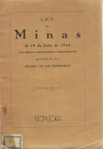 Ley de Minas de 1869