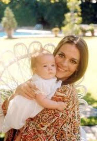 Natasha Gregson Wagner is Born