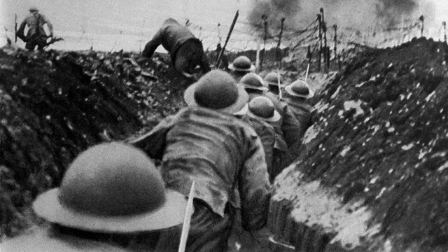 La guerra de trincheras