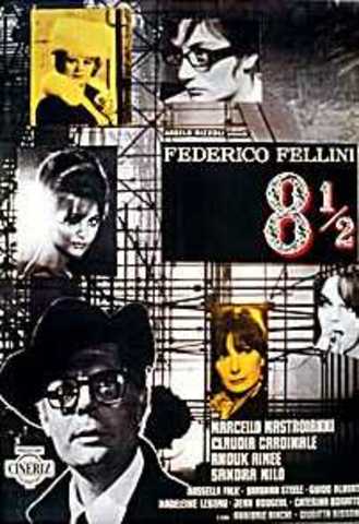 Il suo film, 8 1/2 è stato rilasciato.
