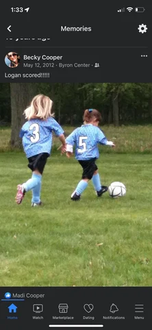 Stopped playing soccer