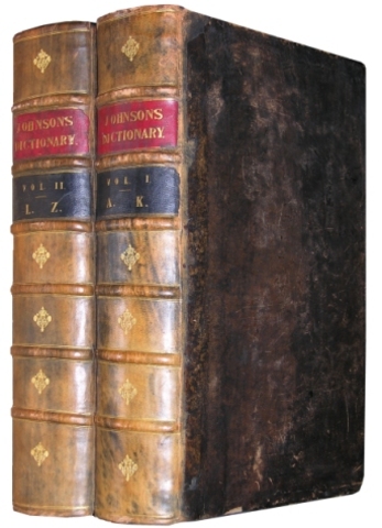 Samuel Johnson publishes the first English language dictionary