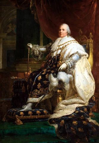 King Louis XVIII Begins His Reign