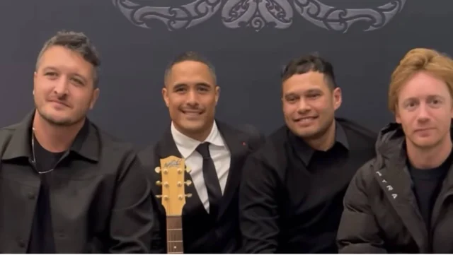 All Black Aaron Smith Departure Present