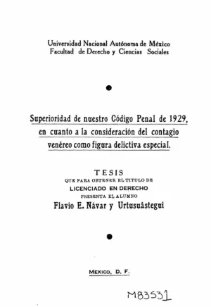 CÓDIGO PENAL DE 1929