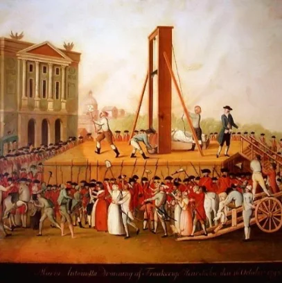 Execution of the king and queen