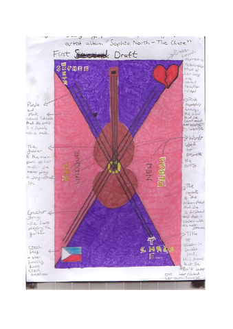 stated designing the artist's digipak covers