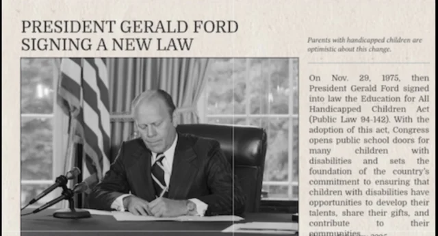 Education for all Handicapped Children Act